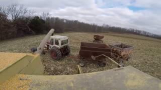 Full New Holland TR.70 in Corn