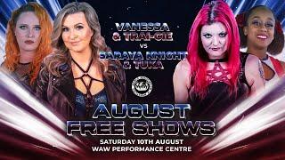 Bellatrix Tag Team Match Breaks Down - 10/08/24 WAW August Free Show