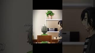 "Do we go to the same school? What?!"  #anime #horimiya #shorts