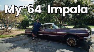 Abraham and his 1964 Chevy Impala lowrider! Part 1