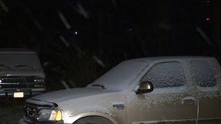 Freezing, rain, sleet and snow hit Texas