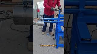 Manual rolling machine is a simple metal sheet forming tool