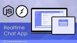 Realtime Chat With Users & Rooms - Socket.io, Node & Express