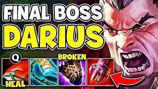 THIS DARIUS BUILD IS UNMATCHED! BECOME THE FINAL BOSS (600 AD AND 4000 HEALTH)