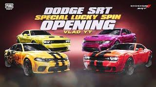 NEW DODGE CHALLENGER SRT HELLCAT  || LUCKY SPIN  || PUBG MOBILE