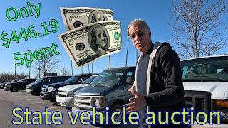 The cheapest vehicle I have bought at the Government surplus Auto Auction Govdeals.com