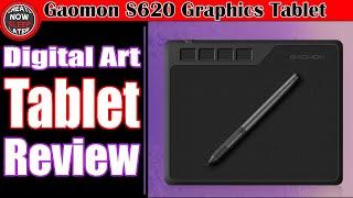 Gaomon S620 Affordable Beginner Graphics Tablet for Digital Art | Review