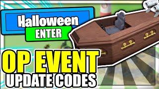 ALL NEW *HALLOWEEN EVENT* UPDATE CODES! SharkBite Roblox