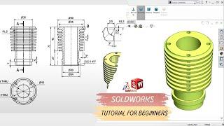 Solidworks Tutorial for beginners exercise