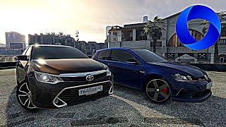 CCDPLANET GTA 5 КАМРИ 3.5 ЯПОНЦЫ ДЕЛАЮТ ВЕЩИ ГОЛЬФ GTI ДРАГ КТО КОГО?