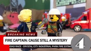 The LEGO news on channel 4 | stop motion