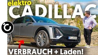 Cadillac LYRIQ erster TEST - 500KM Autobahn und Lade-PROBLEME!