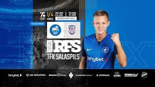 RFS FUTSAL 10:1 TFK SALASPILS | SPĒLES IERAKSTS | TELPU FUTBOLA VIRSLĪGA