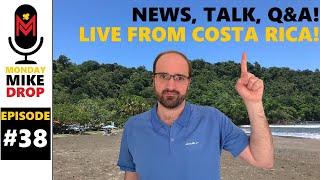  LIVE Poker News, Talk, Announcements, Q&A - From Costa Rica! | Monday Mike Drop [E038]