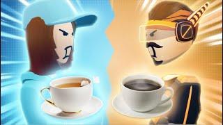 Tea VS Coffee  -  The Loser Has to Drink the Winner's Favorite Drink