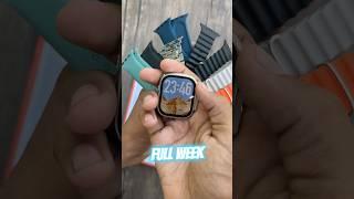 7 Straps Smart Watch Ultra !! #watch #smartwatch