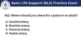 2024 Basic Life Support (BLS) Practice Exam