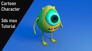 Modeling Cartoon character - 3ds max tutorial