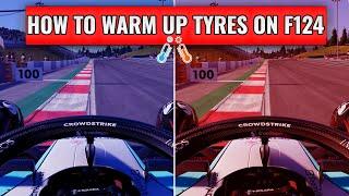 Best Way To Warmup Your Tyres on Outlaps!  F1 24 Post V1.6 Patch