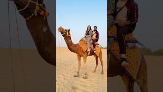 Watch Jaisalmer Vlog on @Neelam_kukreja   Part 02 ( Camel Ride ) #dushyantkukreja #shorts