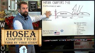 Hosea Chapter 7 through 10  Israel has so much in common with America!