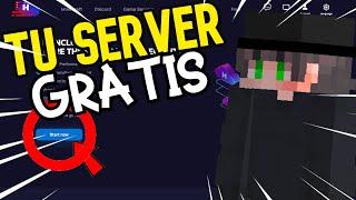 Crea Tu SERVIDOR de MINECRAFT GRATIS *EN SOLO 3 MINUTOS* 