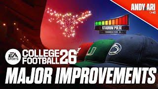 Why EA Sports College Football ’26 will be BETTER this year | July 10th Release Date for PS5, Xbox