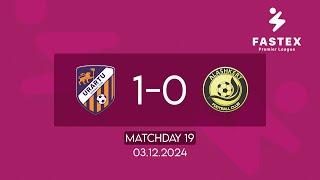 Fastex Premier League. Matchday 19. FC Urartu - FC Alashkert (03.12.2024)