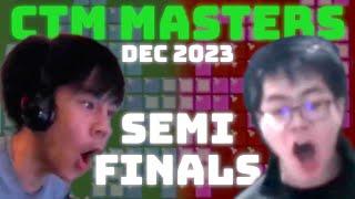 AS CLUTCH AS IT GETS! Alex T vs Fractal | Dec '23 SEMIS | Classic Tetris Monthly Masters