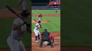 Giancarlo Stanton gets his first hit of the year! 