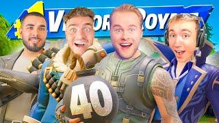 40 BOMB VICTORY MET JORDY STORM, PARADUZE & DJANIBOI!  - Fortnite Battle Royale (Nederlands)