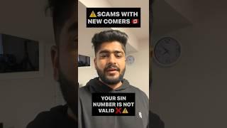 ️SCAMS WITH NEW COMERS IN CANADA || SAGAR KAPOOR CANADA #internationalstudents