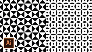 How to create Seamless Geometric Patterns in Adobe Illustrator | ksagafoor