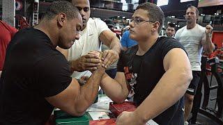Schoolboy VS Larry Wheels + Khaled | ARMWRESTLING 2020