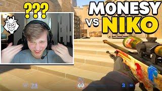 "WE LOST TO SUCH A BOT!!" - M0NESY PLAYS FACEIT VS NIKO!! (not G2 NiKo) | (ENG SUBS) | CS2