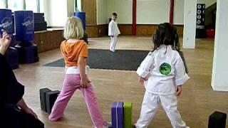 Jade Dragon Martial Arts Academy Karate Class Yoga Block Practice