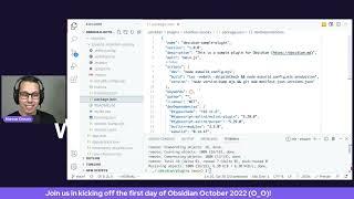 Let's Build a Plugin For Obsidian October with Marcus Olsson