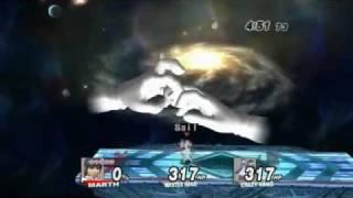 Super Smash Bros Brawl ~ Marth vs [ Master Hand and Crazy Hand ] Intensive Mode