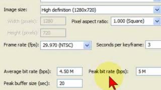 Sony Vegas Movie Studio HD widescreen settings for YouTube