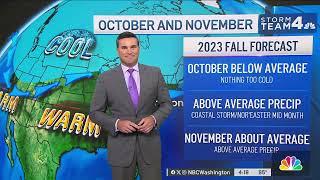 Storm Team4's fall forecast: Good weather for those who like fall | NBC4 Washington