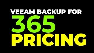 Veeam Backup for 365 Microsoft pricing || Tech automation with Faiz