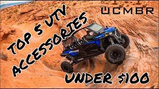 Top 5 Accessories for UTV SXS Under $100