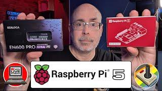 From Box to Boot Livestream  : Set Up A Raspberry Pi 5 with M.2 SSD