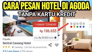 Cara booking Hotel di agoda tanpa Kartu Kredit