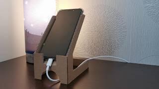 How To Make Mobile Stand From Cardboard | Homemade 2020
