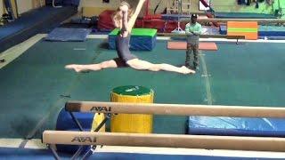 Whitney - Level 7 Gymnastics Practice Meet (scored 39.05)