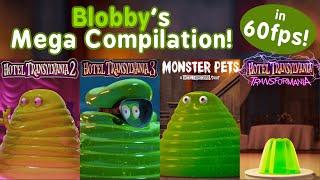 All Blobby's Moments in Hotel Transylvania Series! in 60FPS!!