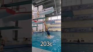 #прыжкивводу #diving #springboard #flydiving #сальто #203c #204c