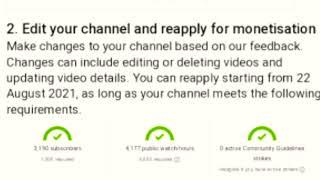 0 active community guidelines strike|YouTube new update monetization August |YouTube policy update