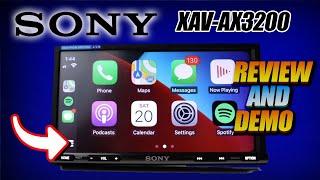 NEW!! SONY XAV-AX3200 Car Stereo Headunit Review & Demo